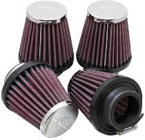K&N universal air filter RC-2314 1-9/16`Flg, 3`B, 2`T, 3`H 4 pieces