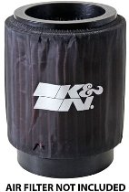 K&N Drycharger KA-7508DK, schwarz für Kawasaki
