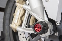 GILLES GTA Front axle protector, black-red - BMW HP4 / S 1000 R/ RR