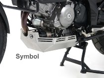 Hepco & Becker Motorschutzplatte Aluminium, Schwarz - Suzuki V-Strom 650 / XT (2017->)