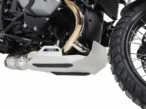 Hepco & Becker Engine protection plate aluminium, Silver - BMW R nine T Scrambler (2016->)