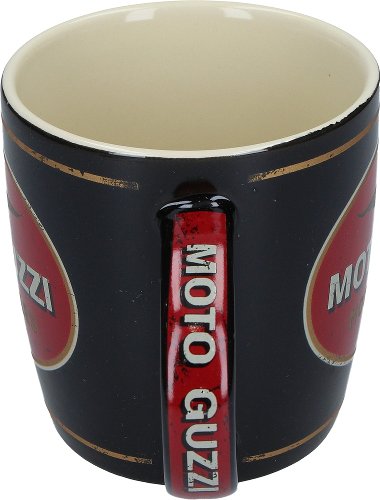 Moto Guzzi Coffee mug, red, black 8,5x9 cm, 330ml