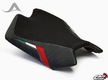 Luimoto Seat cover `Corsa` black - Aprilia 1000 RSV4 R, Factory, APRC