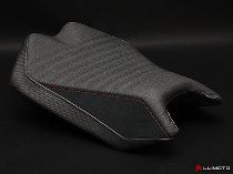 Luimoto Sitzbankbezug `Corsa` schwarz - Aprilia 1000 RSV4 R, Factory, APRC