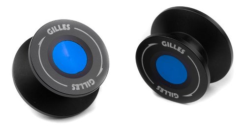 Gilles Assembly stand adapter, M8, black, blue - universal useable