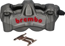 Brembo Bremssattel M4.30, vorne rechts, titan eloxiert, Ducati / Aprilia / Triumph