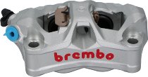 Brembo Brake caliper Stylema, front left side, silver - Ducati, Aprilia, Triumph models...