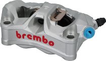 Brembo Brake caliper Stylema, front right side, silver - Ducati, Aprilia, Triumph models...