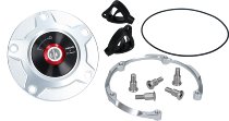 Ducati Fuel tank cap aluminium, Rizoma silver - 955 V2, V4 Panigale...