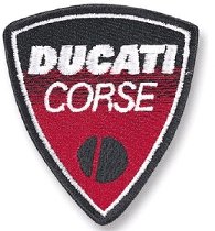 Ducati Patch Corse, 5,8 x 6,1cm