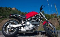 QD Exhaust kit ´ex-box´ series, stainless-steel, with homologation - Ducati 900 Monster to 1997