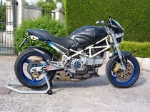 QD Auspuffkomplettanlage ´Ex-Box´ Serie, Edelstahl, mit EG-ABE - Ducati 1000 Monster