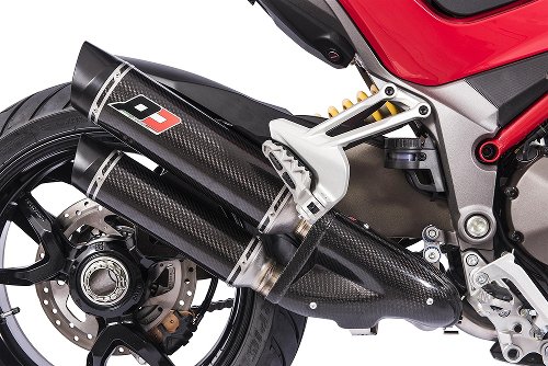 QD Exhaust Kit scarico ´Magnum´ 2-1-2 Euro 4 - Ducati Multistrada 1260 (->2017)