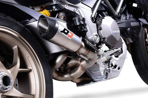 QD Auspuff ´GunShot 60´ Serie Racing, Titan - Ducati 1260 Multistrada ab 2017