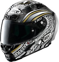 X-Lite X-803 RS Ultra Carbon Replica A. Canet Test Integral Helmet
