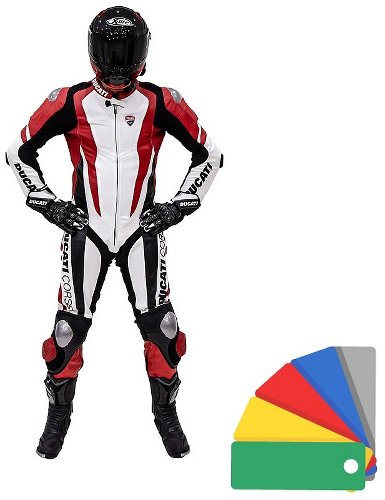 Ducati Corse Leather suit one-piece `Racing K1`, perforated
