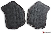Luimoto Fuel tank side pads black-red - Ducati V4 Streetfighter, Panigale R, S, SP, Speciale