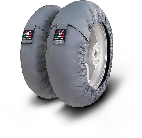 Capit Tire warmers ´Suprema Spina´ - front ≤125-17, rear ≤180/55-17, grey