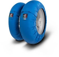 Capit Reifenwärmer XL ´Suprema Spina´ - vorne ≤125-17, hinten <200/55-17, blau