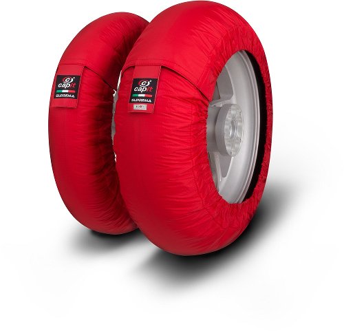 Capit Tire warmer XL ´Suprema Spina´ - front ≤125-17, rear <200/55-17, red