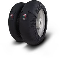 Capit tire warmer ´Mini Spina´ - vorne 90/90-10 + hinten 90/90-10 - schwarz