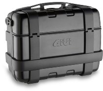 GIVI Trekker 33 - Valigia monokey nera con coperchio in alluminio nero / carico massimo 10 kg