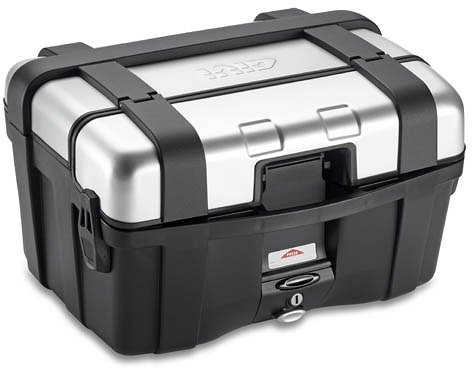 GIVI Trekker 46 - Monokey case/topcase black with aluminum cover Max load 10 kg