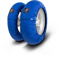 Capit tire warmer ´Smart Spina´ - vorne 120/17 + hinten <200/55-17 - blau