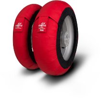 Capit tire warmer ´Maxima Leo´ - vorne <125-17 + hinten <200/55-17 - rot