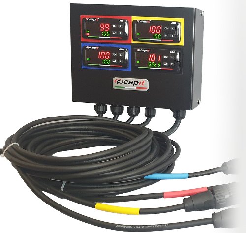 Capit Control box Leo4 for two pairs of tire warmers
