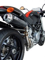 Zard exhaust system Top Gun 2-2, titanium racing Ducati Monster S2R 800