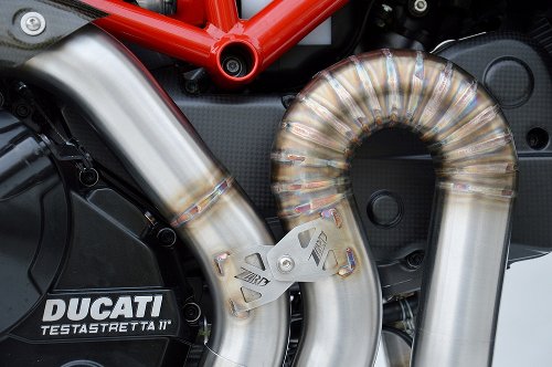 Zard Auspuff edelstahl kurz limitierte Edition racing Full Kit 2-1 Ducati Hypermotard 821