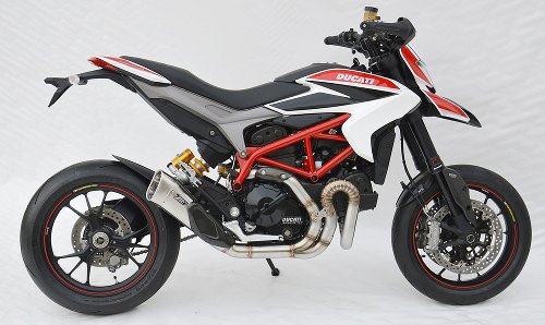 Zard Auspuff edelstahl kurz limitierte Edition racing Full Kit 2-1 Ducati Hypermotard 821