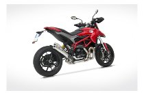 Zard silencer stainless steel short limited edition racing full kit 2-1 Ducati Hypermotard 821