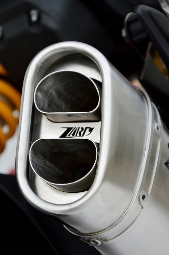 Zard silencer stainless steel short racing full kit 2-1 Ducati Hypermotard 821
