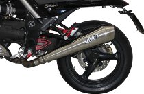 Zard silencer slip-on 2-1 stainless steel, round, tapered racing Moto Guzzi Griso 850/1100