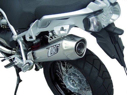 Zard silencer inox conical round racing slip-pn 2-1 Moto Guzzi Stzelvio 1200